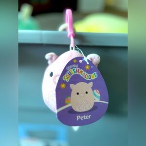 Squishmallow clip Easter Peter the pig
